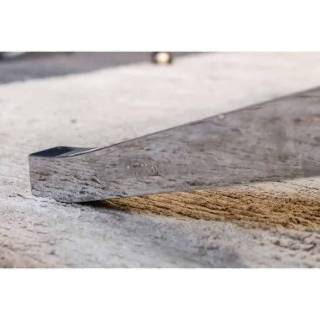 Florence Knoll – TABLE plateau rond ,marbre Calacatta oro verde ,base chromée 4