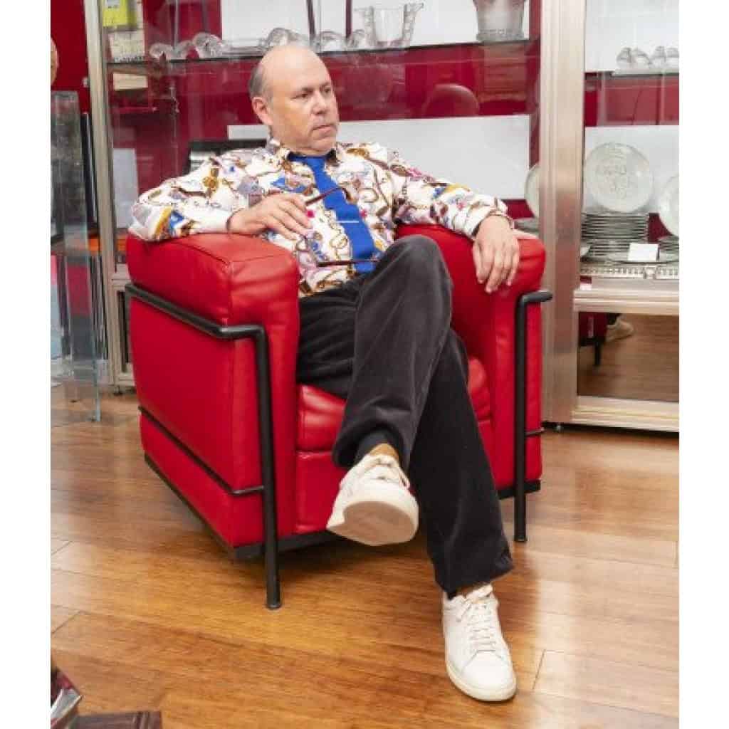 LC2, fauteuil — Le Corbusier, Pierre Jeanneret & Charlotte Perriand, création 1928, édition Cassina 14