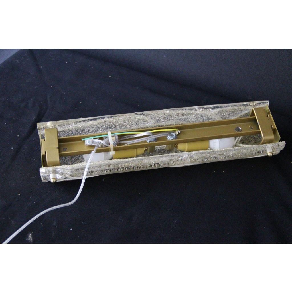 Paire d’appliques en verre de Murano texturé blanc, appliques murales drapées, de style Mazzega 16 Paire d’appliques en verre de Murano texturé blanc, appliques murales drapées, de style Mazzega 16