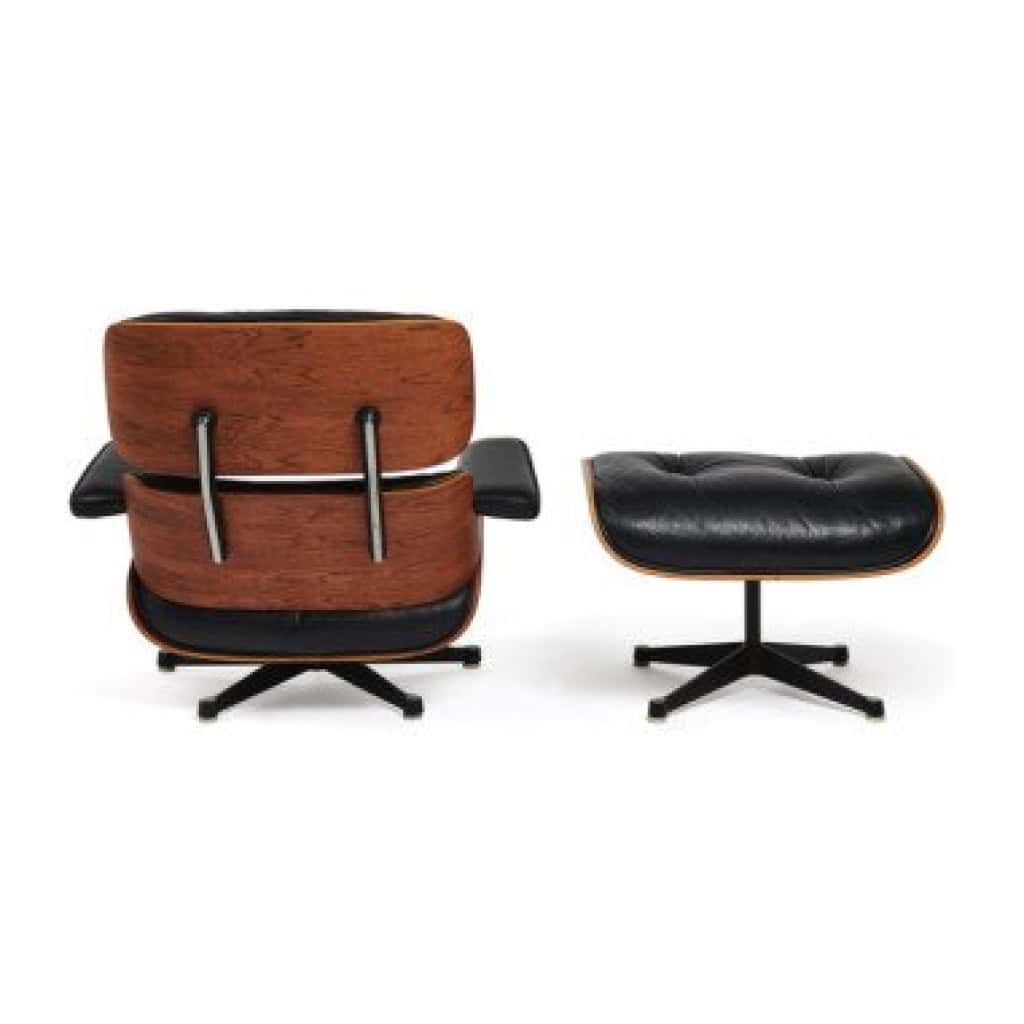 Charles & Ray EAMES,Fauteuil mod. 670 « Lounge chair » et son ottoman mod. 671 ,Édition Mobilier international 5