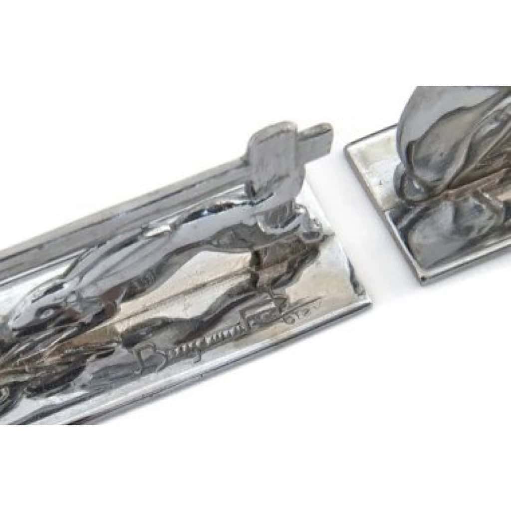 Benjamin RABIER Série de douze porte-couteaux « Fables de la La Fontaine » – circa 1930 5