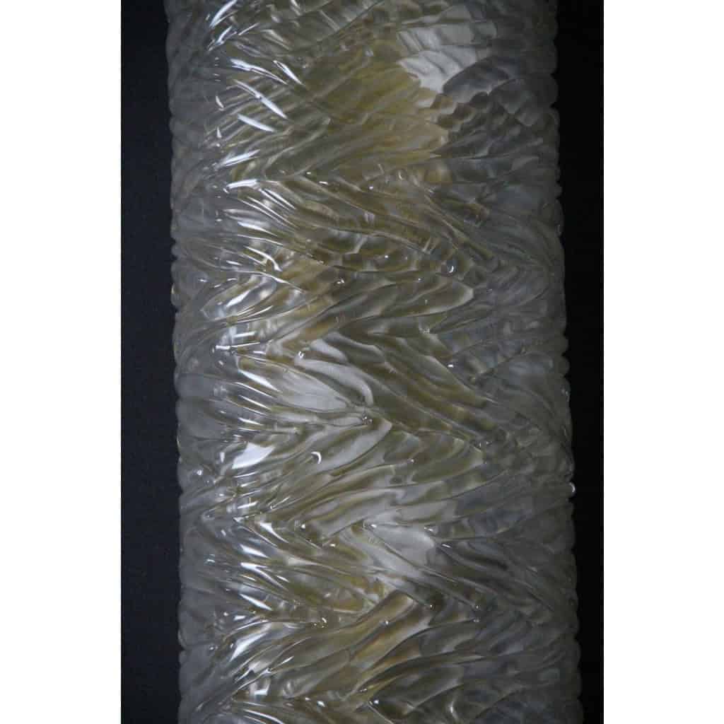 Paire de grandes appliques en verre de Murano travaillé 6