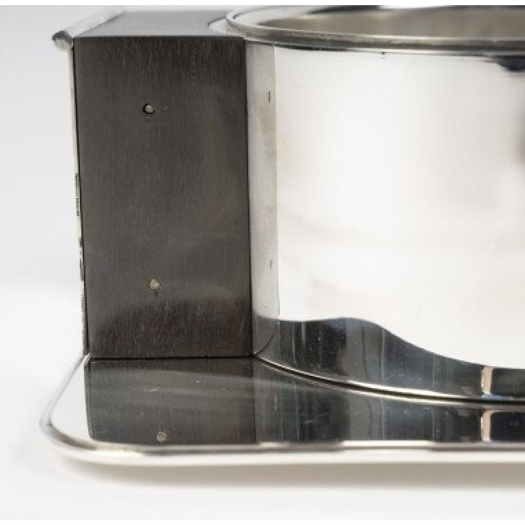 JEAN ELYSEE PUIFORCAT – Centre de table en argent massif Epoque ART DECO 7