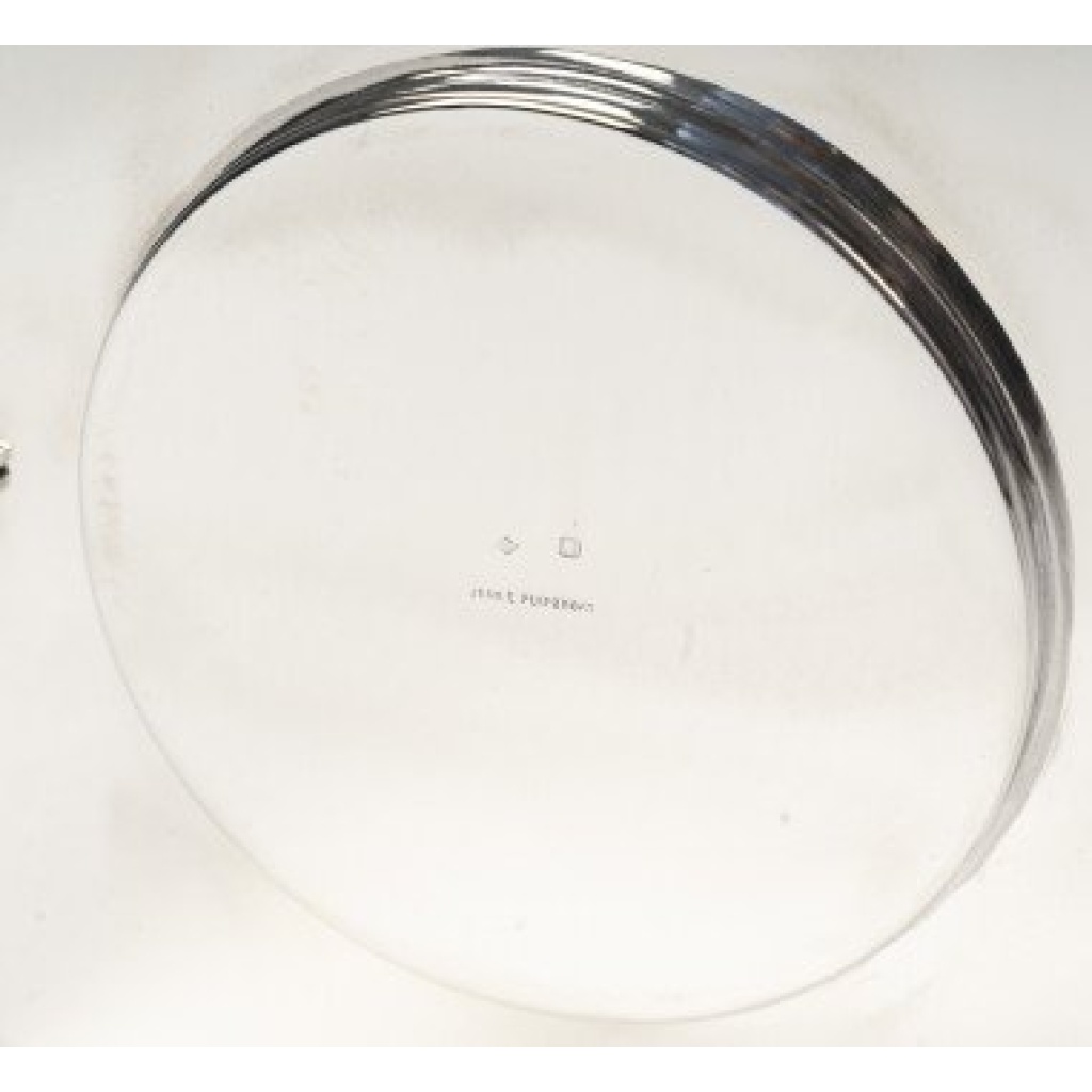 JEAN ELYSEE PUIFORCAT – Centre de table en argent massif Epoque ART DECO 8