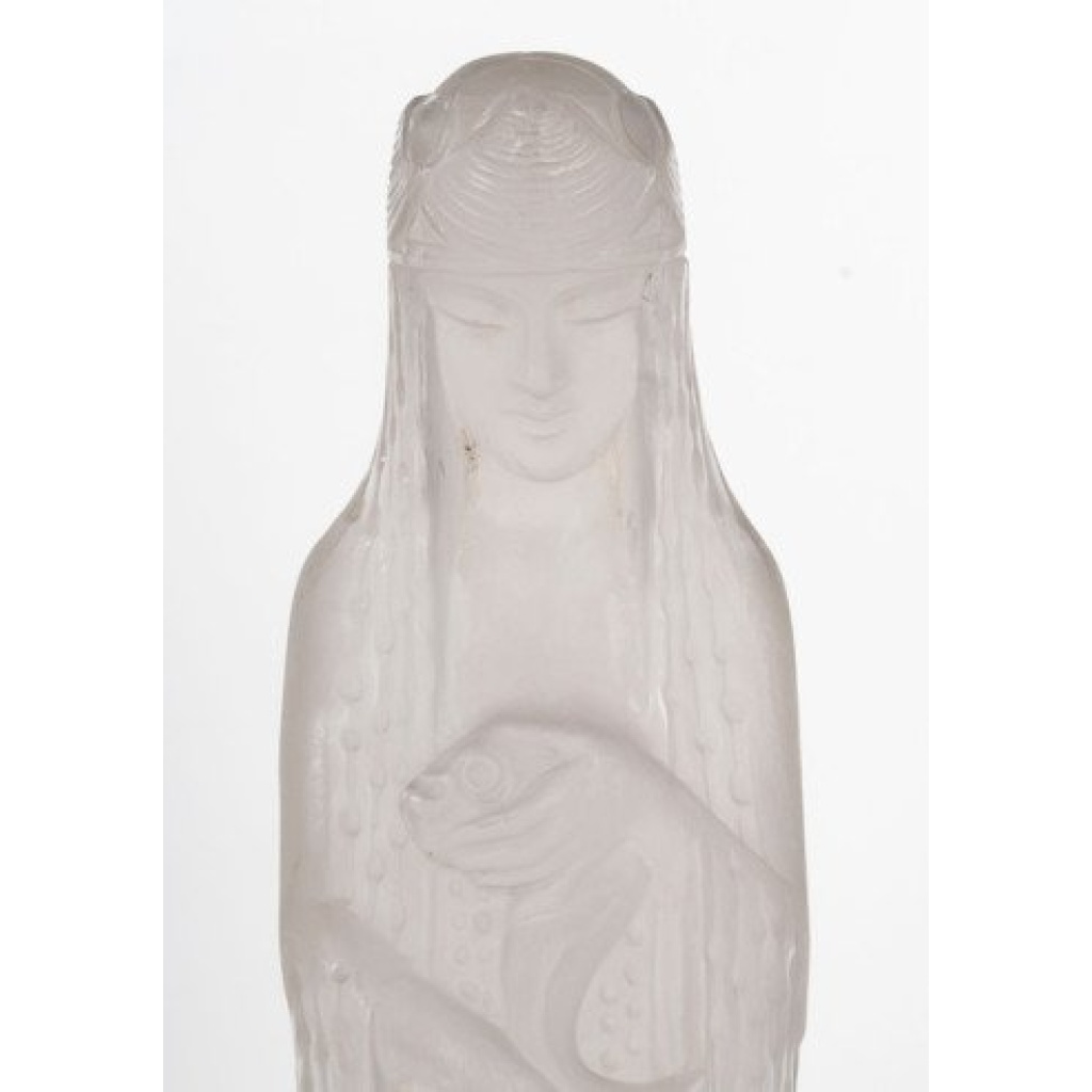 1924- René Lalique ,Cariatide « Source de la fontaine Mélite » 10 1924- René Lalique ,Cariatide « Source de la fontaine Mélite » 10