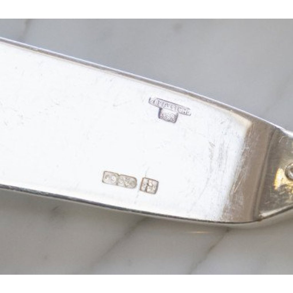 CHRISTOFLE ménagère « MARLY » 113 pièces métal argenté dans sa boite 10