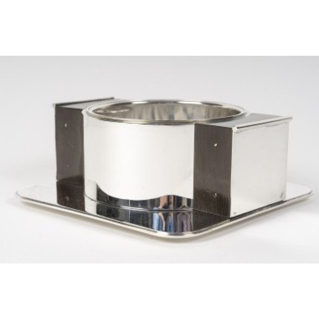 JEAN ELYSEE PUIFORCAT – Centre de table en argent massif Epoque ART DECO 11