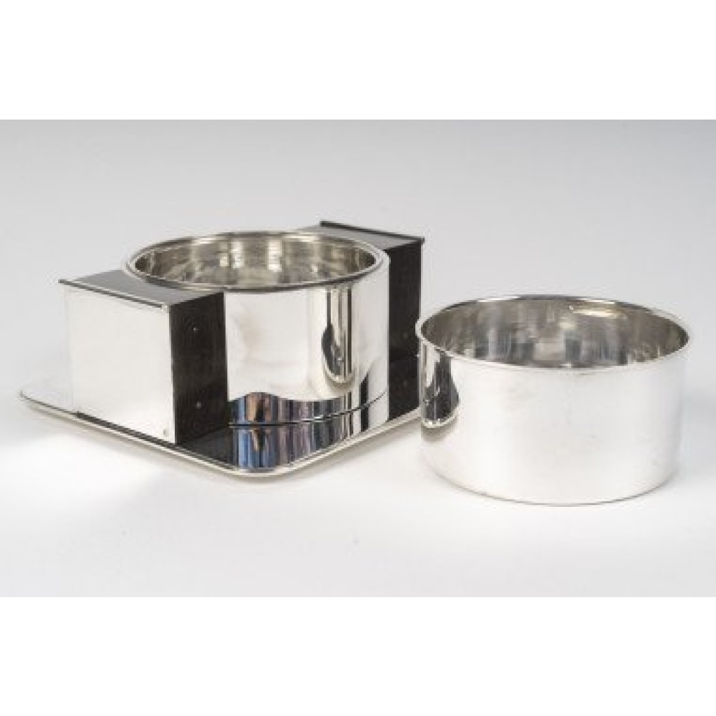 JEAN ELYSEE PUIFORCAT – Centre de table en argent massif Epoque ART DECO 12