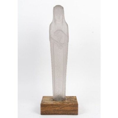 1924- René Lalique ,Cariatide « Source de la fontaine Mélite »