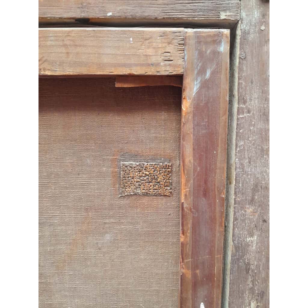 D’après Ernst Deger, Vierge, reine du Ciel, École de Dusseldorf, 1865, huile sur toile 10