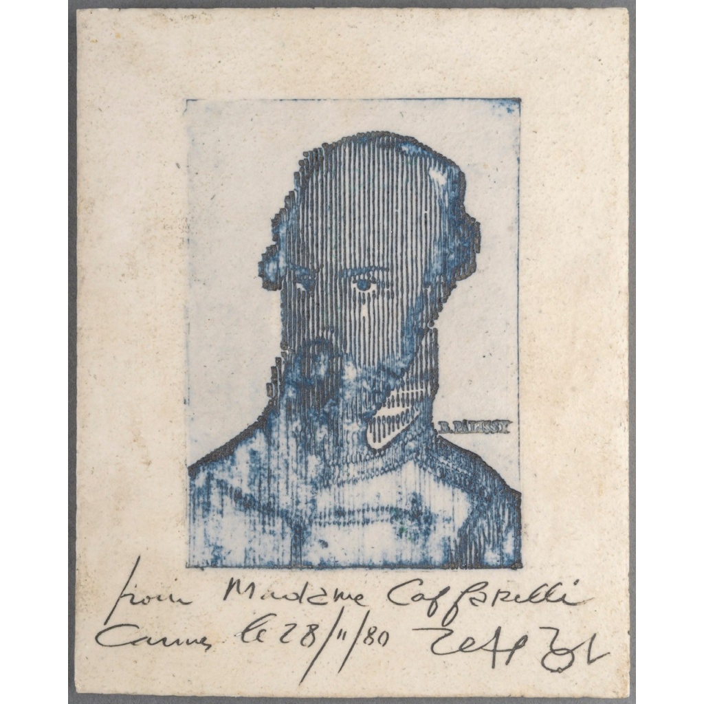 Plaque hommage à Robert Palissy par Roger Capron 3