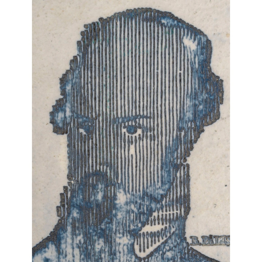 Plaque hommage à Robert Palissy par Roger Capron 5