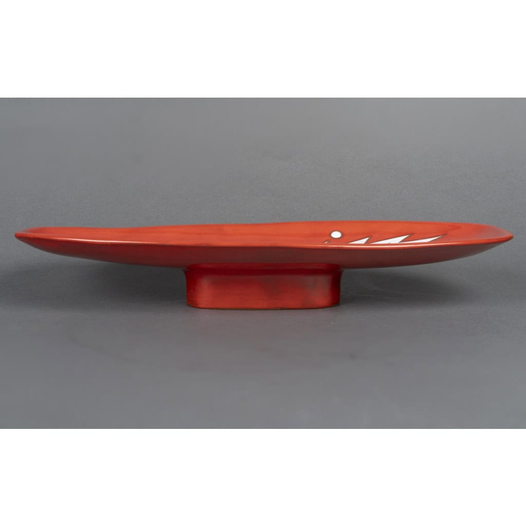 Coupe en céramique par Jean Picart-Ledoux et Saint Vicens, vers 1960 5