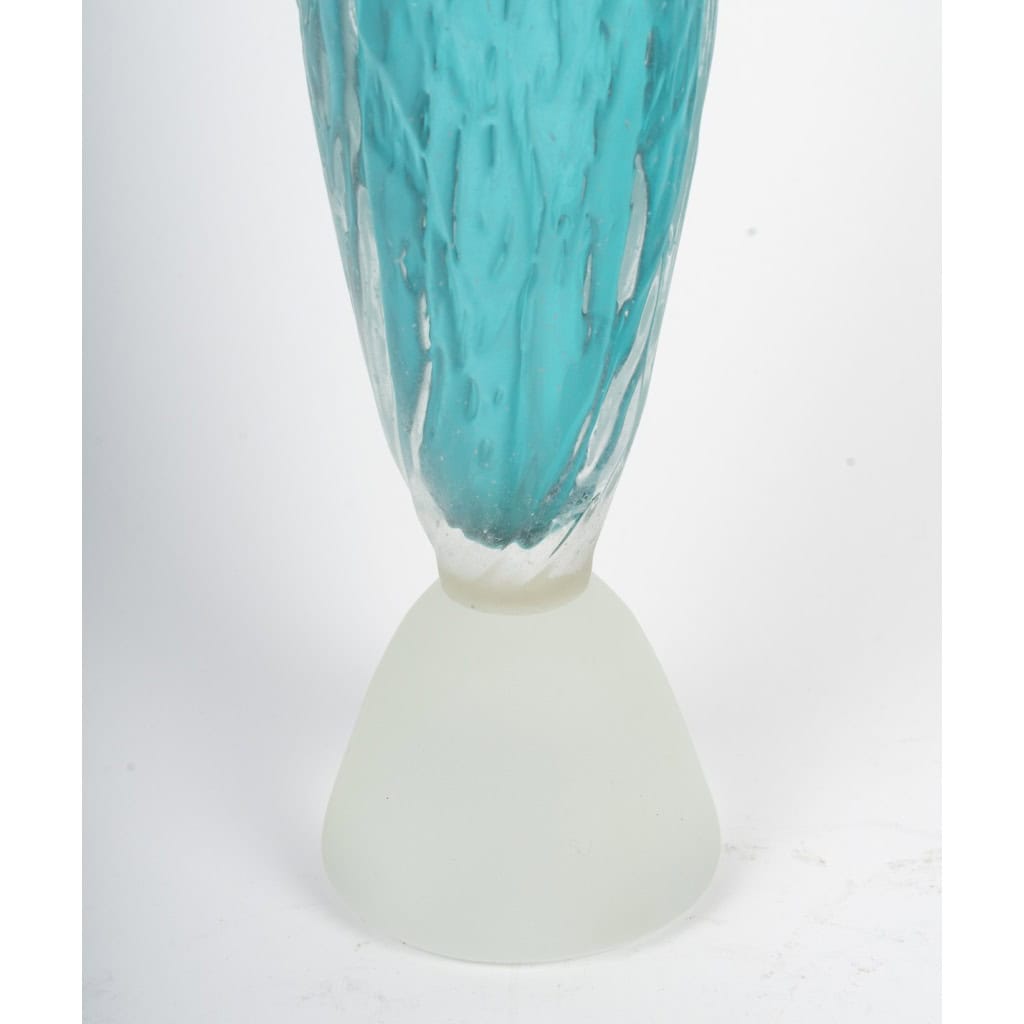 Vase Scavo-Sommerso par Cenedese à Murano 5