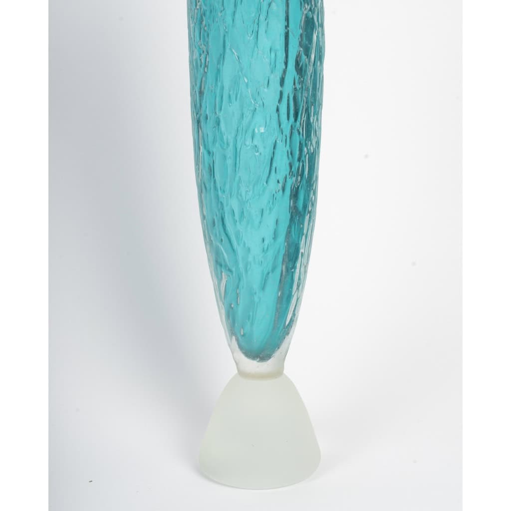 Vase Scavo-Sommerso par Cenedese à Murano 7