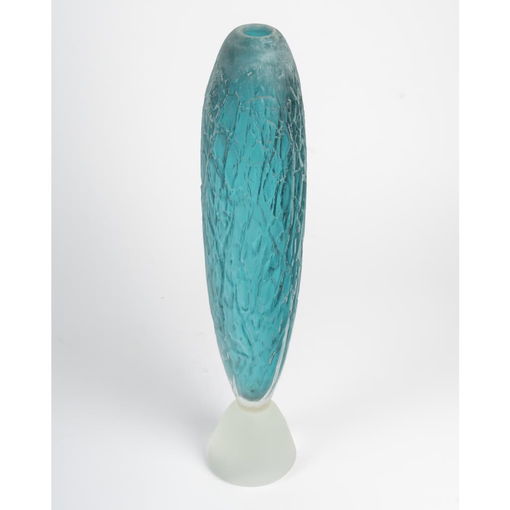 Vase Scavo-Sommerso par Cenedese à Murano 8