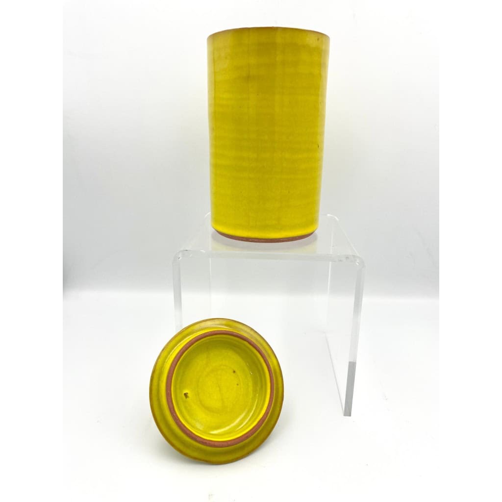 Pot couvert en terre cuite émaillé par Rusconi Della Branca 4