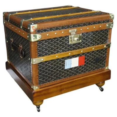 Petite malle Goyard ancienne 53 cm