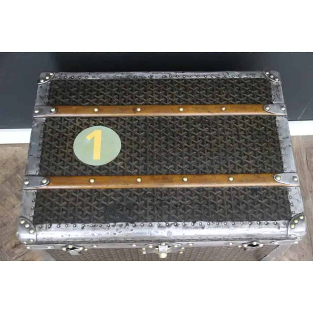 Malle Goyard a chapeaux 60 cm 13