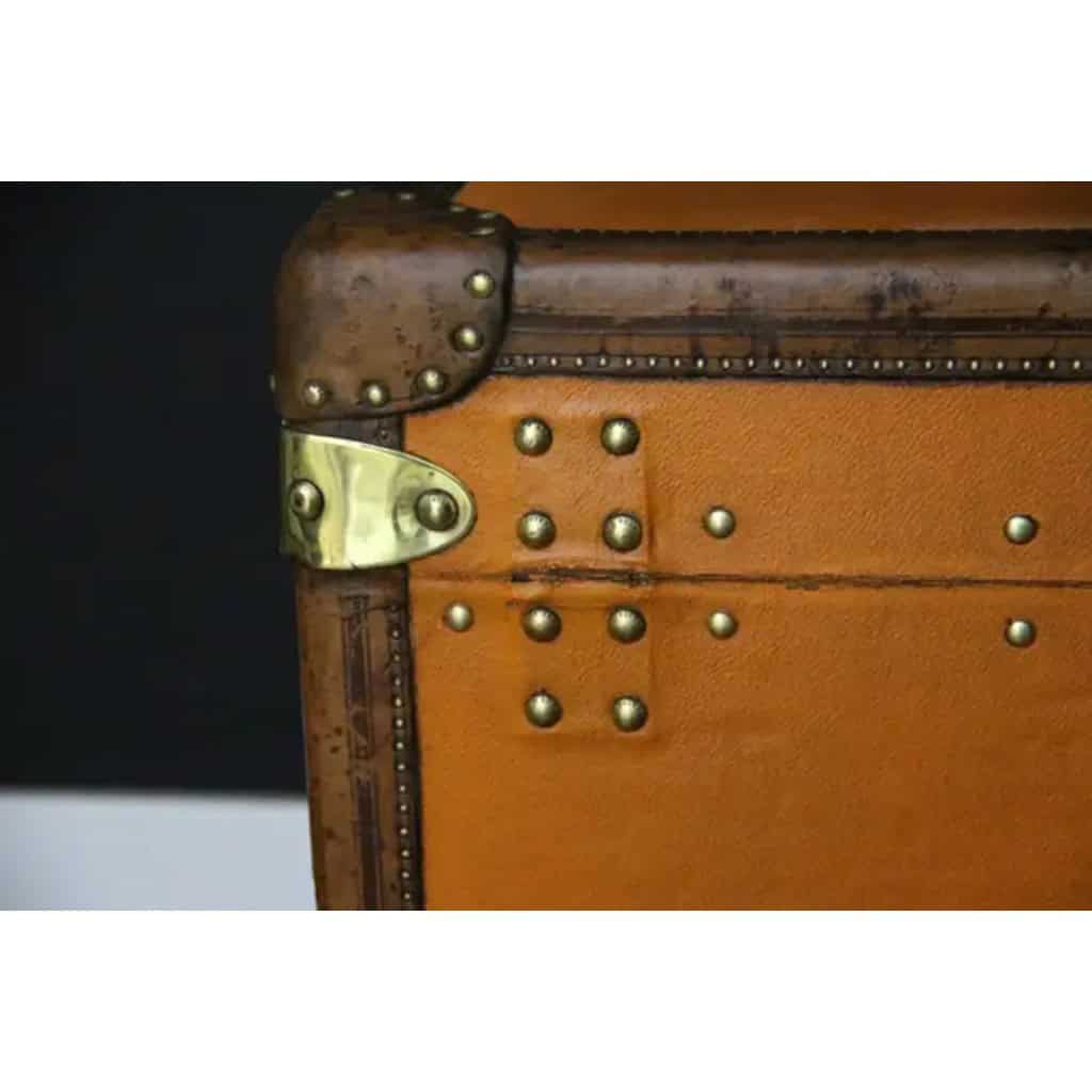 Malle Louis Vuitton ancienne orange 120 cm 13