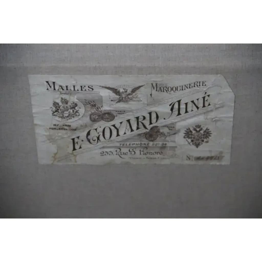 Malle Goyard courrier 100 cm 17