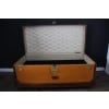 Malle Louis Vuitton ancienne orange 120 cm 36