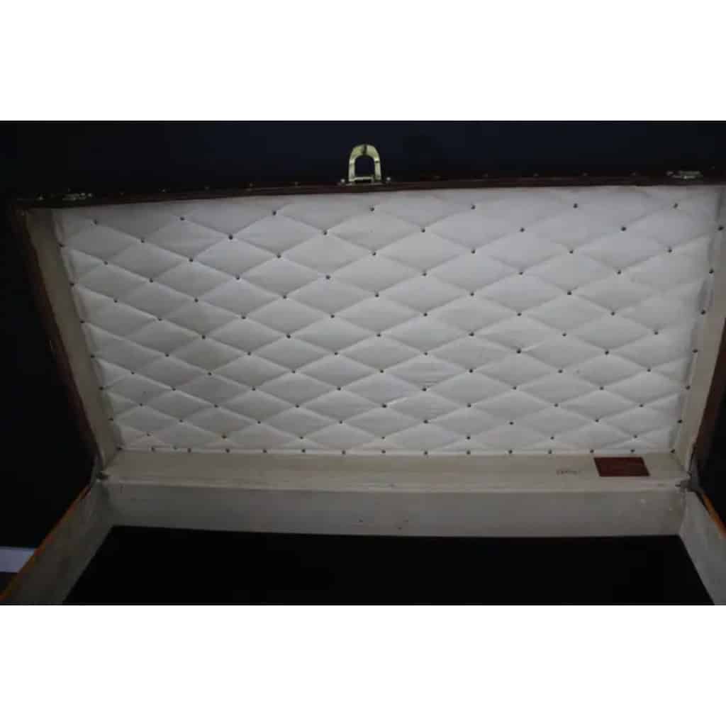 Malle Louis Vuitton ancienne orange 120 cm 19