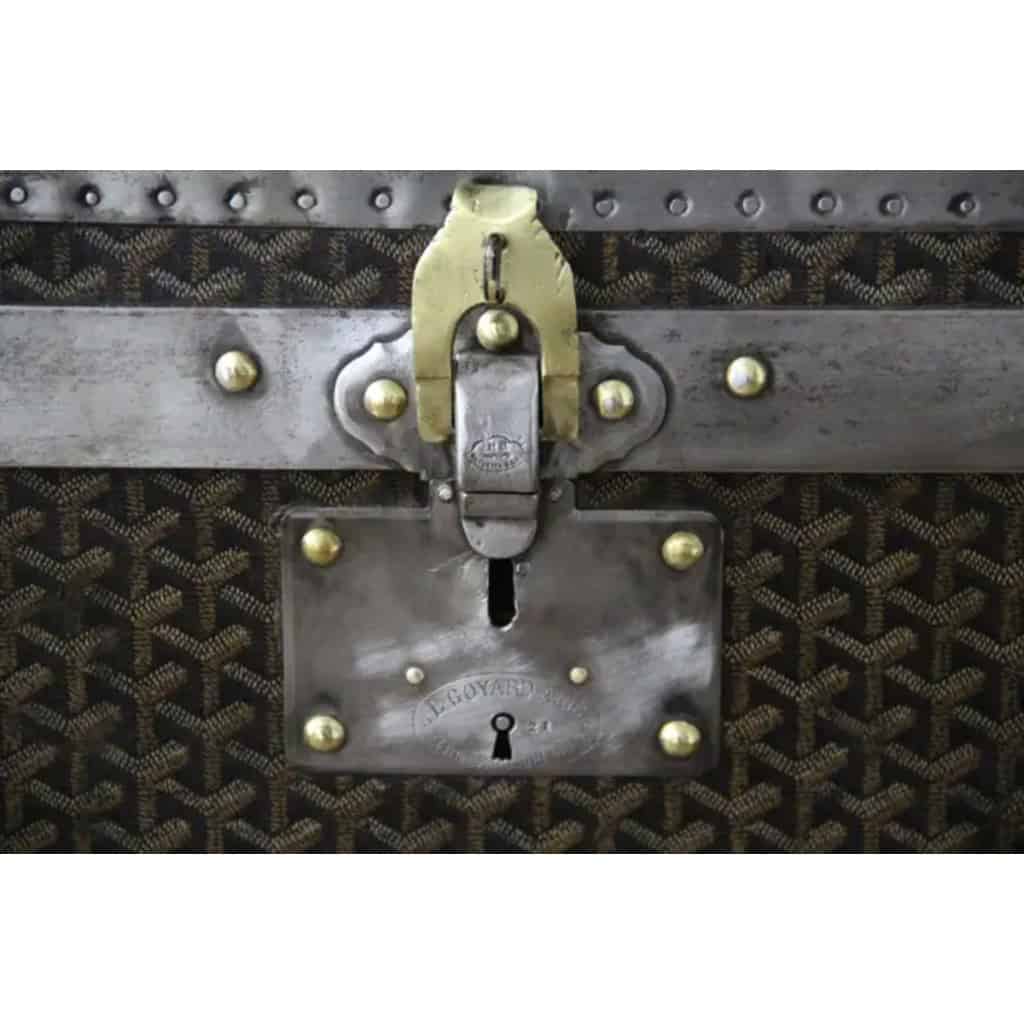 Malle Goyard a chapeaux 60 cm 20