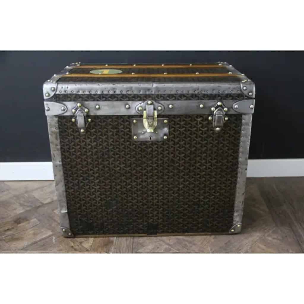 Malle Goyard a chapeaux 60 cm 4