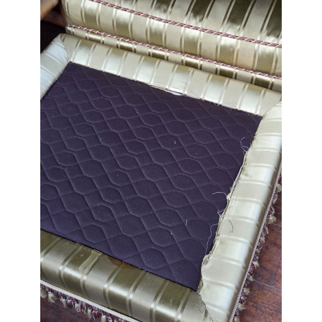 Paire de Méridiennes et Reposes Pied style Napoléon III, France,, 20ème 10