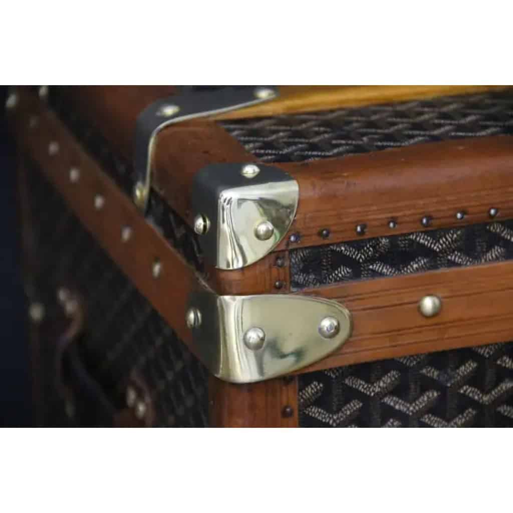 Petite malle Goyard ancienne 53 cm 5