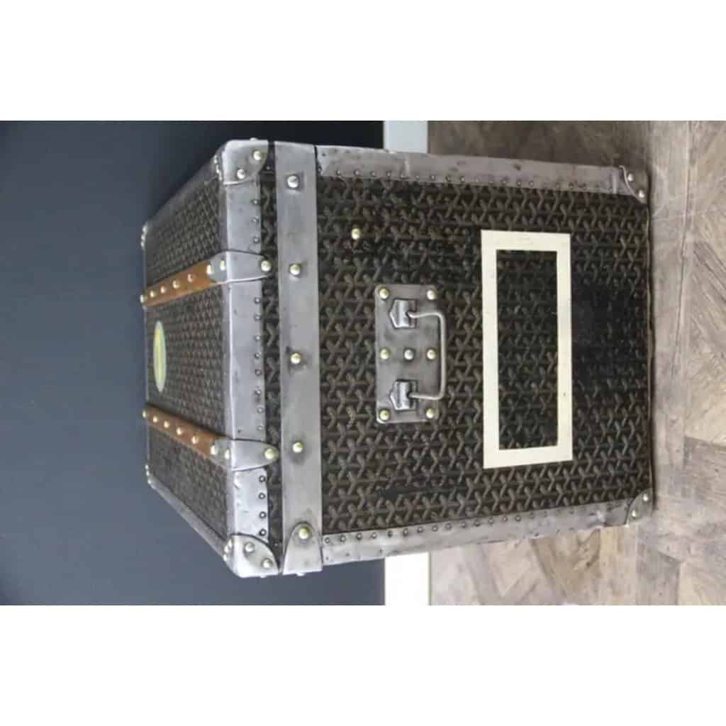 Malle Goyard a chapeaux 60 cm 8