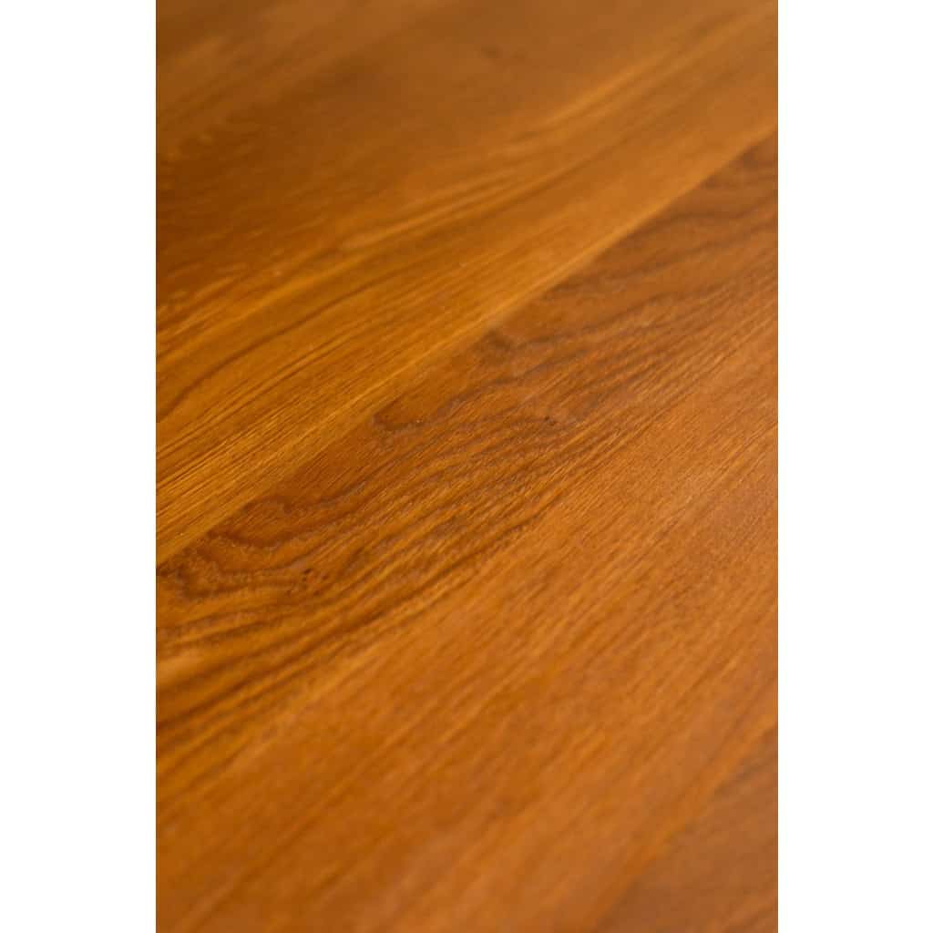 Pierre Chapo. Table de salle à manger modèle « T35D », en chêne blond. LS66574509P 6