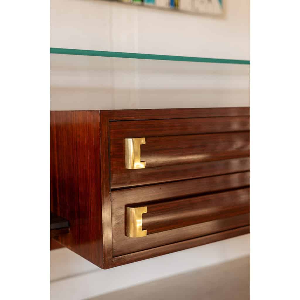 Commode, ou enfilade, en palissandre. Travail italien années 1960. LS66231544M 10 Commode, ou enfilade, en palissandre. Travail italien années 1960. LS66231544M 10