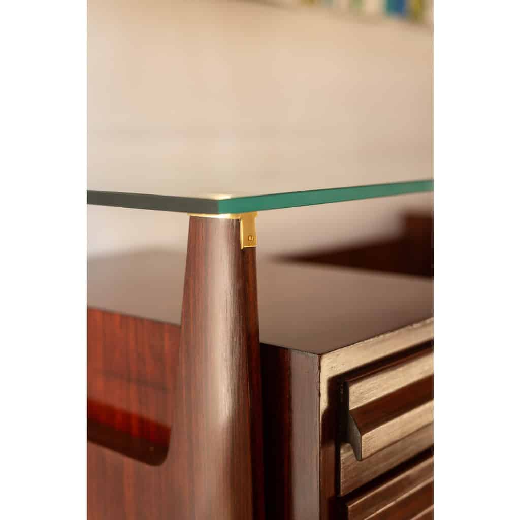 Commode, ou enfilade, en palissandre. Travail italien années 1960. LS66231544M 8 Commode, ou enfilade, en palissandre. Travail italien années 1960. LS66231544M 8