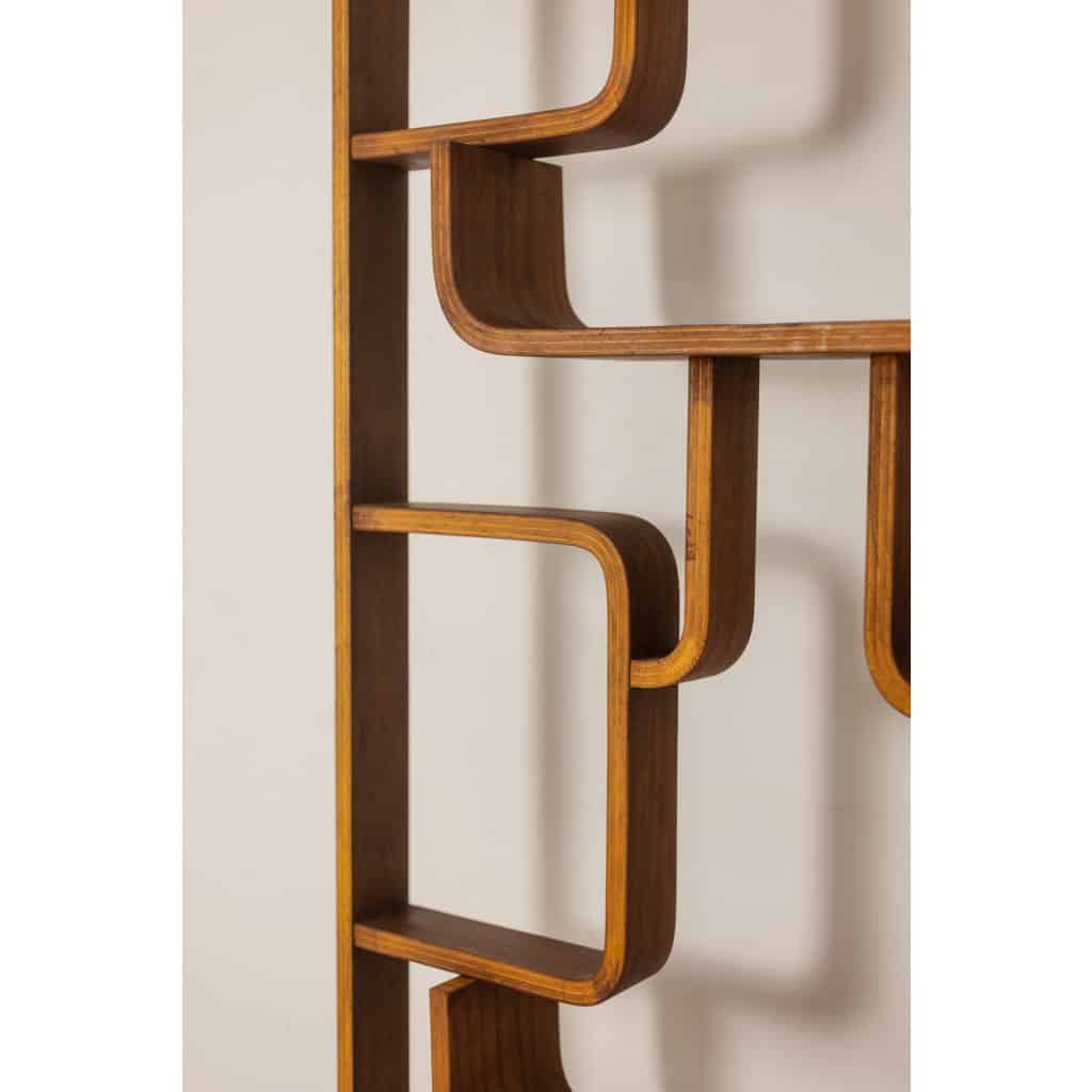 Ludvik Volak. Paire d’étagères ou cloison claustra. Années 1960-70. LS66367005/1 10