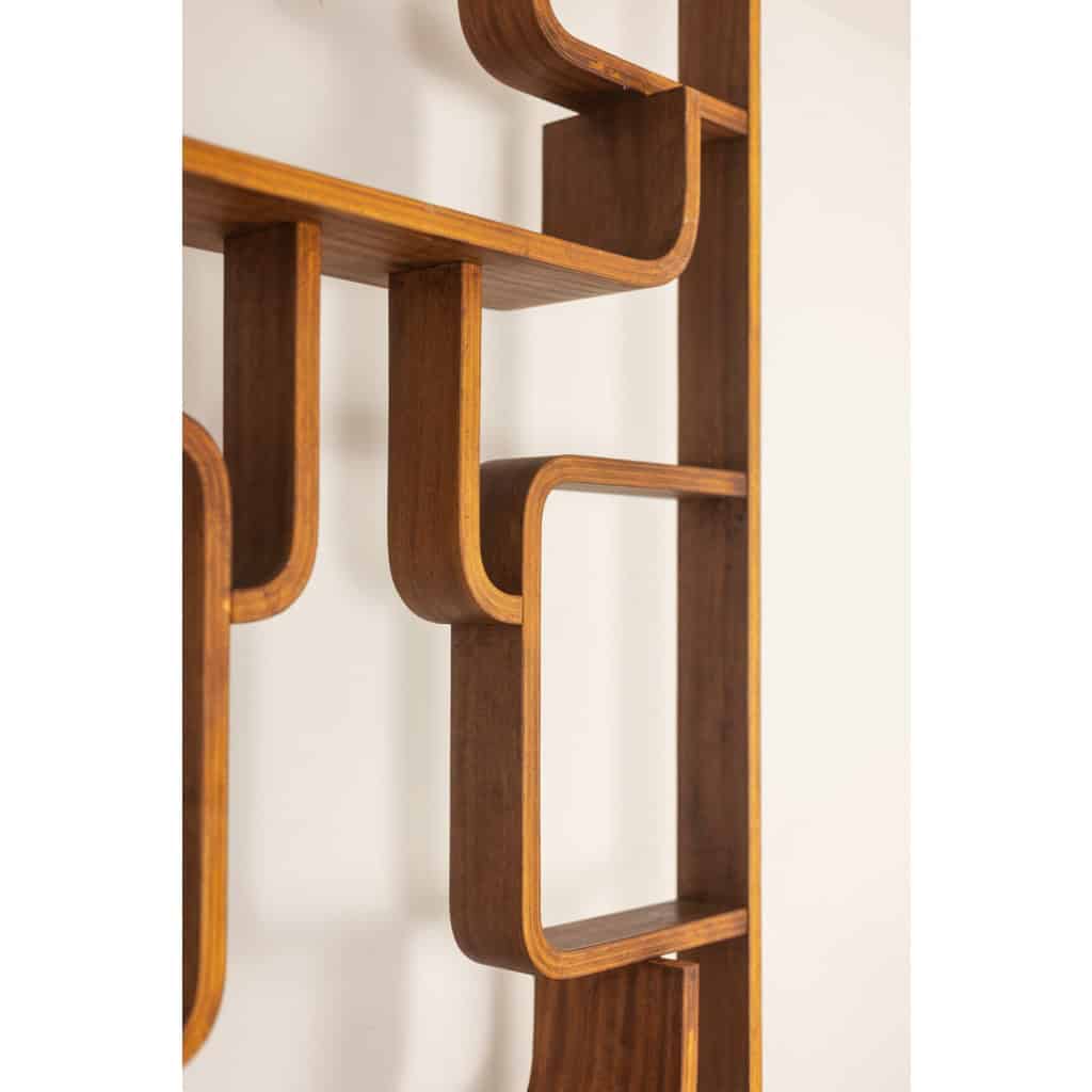 Ludvik Volak. Paire d’étagères ou cloison claustra. Années 1960-70. LS66367005/1 13