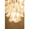 Lustre en verre de Murano en verre blanc et translucide. Contemporain LS64651196 15