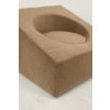 Paire de fauteuils cubiques en tissu mohair beige. Contemporains LS66542202 22