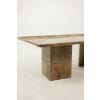 Table basse rectangulaire en marbre Sarrancolin. Travail contemporain LS65421228 22