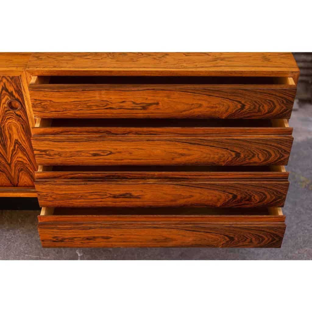 Wilhelm Renz. Enfilade en palissandre et stratifié. Circa 1960-70. LS66262004 9 Wilhelm Renz. Enfilade en palissandre et stratifié. Circa 1960-70. LS66262004 9