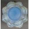 1930 René Lalique – Vase Spirales Verre Opalescent Patiné Bleu 12 1930 René Lalique – Vase Spirales Verre Opalescent Patiné Bleu 12
