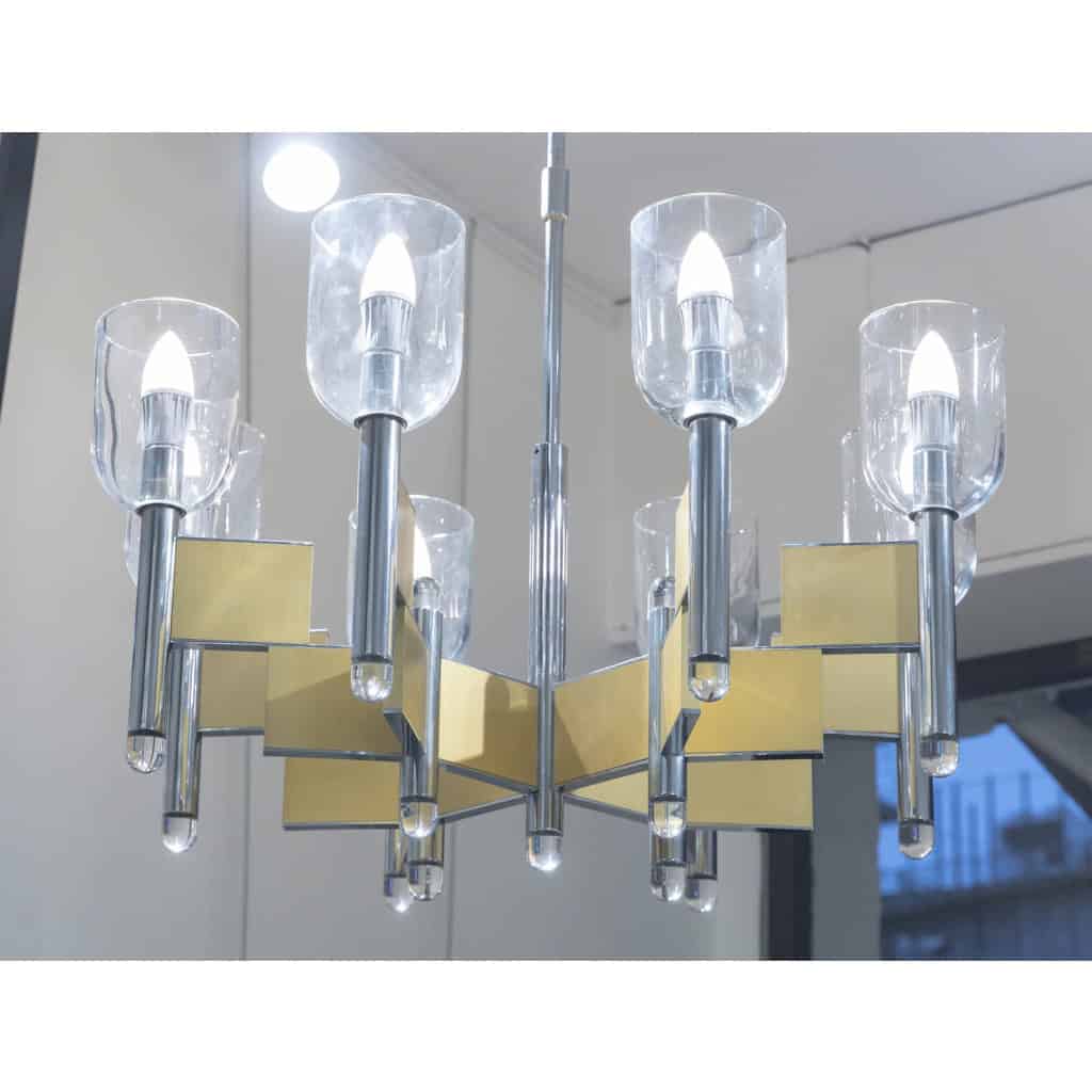 Suspension par Gaetano SCIOLARI, années 1970 3 Suspension par Gaetano SCIOLARI, années 1970 3