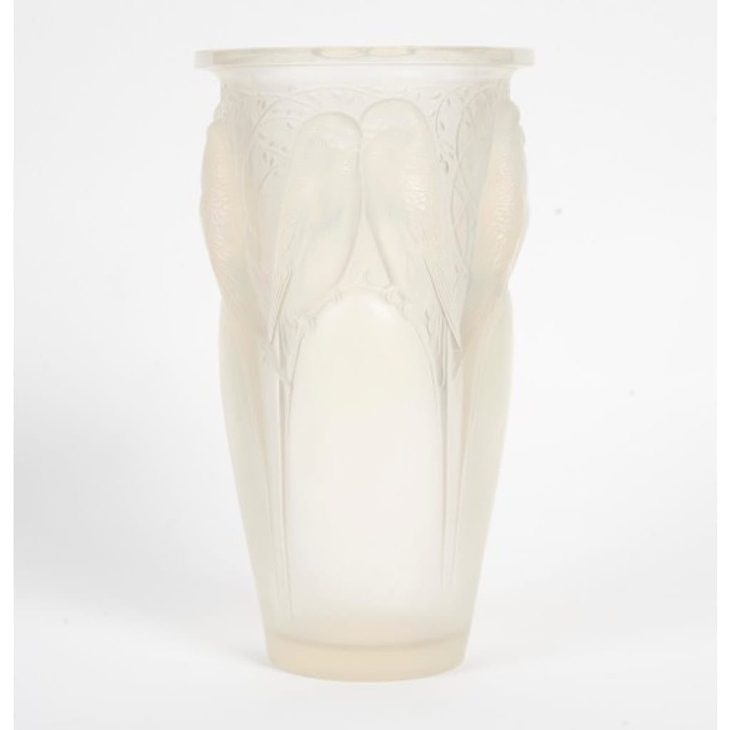 René Lalique-1924 – Vase « Ceylan » Opalescent. 6