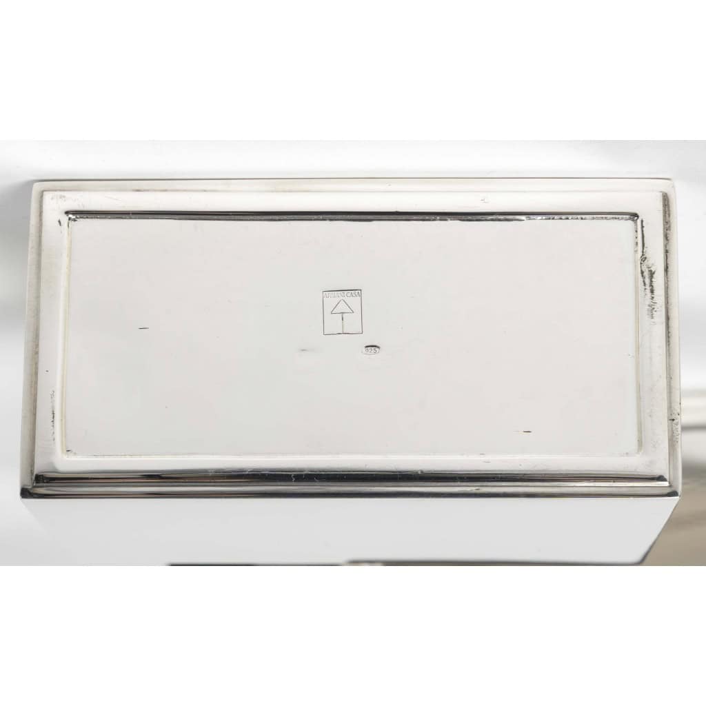 ARMANI CASA Service à thé et café moderniste, argent massif Modèle Art déco 30 ARMANI CASA Service à thé et café moderniste, argent massif Modèle Art déco 30