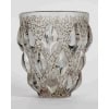 1927 René Lalique – Vase Rampillon Verre Blanc Patiné Gris 9