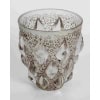1927 René Lalique – Vase Rampillon Verre Blanc Patiné Gris 10