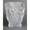 Lalique France – Vase Bacchantes Cristal Blanc – Neuf Avec Coffret 12