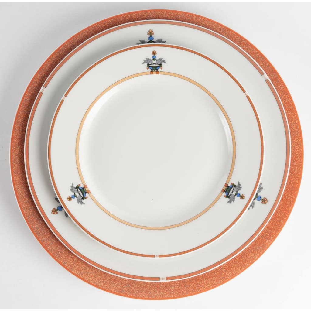 Cartier – Service La Maison Vénitienne Porcelaine Limoges – 48 Pièces – Neuf en Boîtes 10