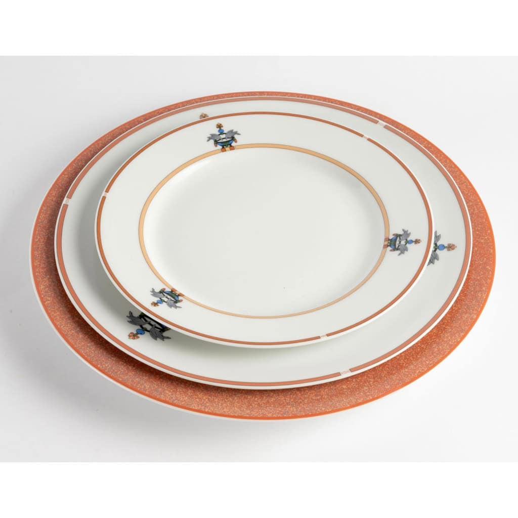 Cartier – Service La Maison Vénitienne Porcelaine Limoges – 48 Pièces – Neuf en Boîtes 11